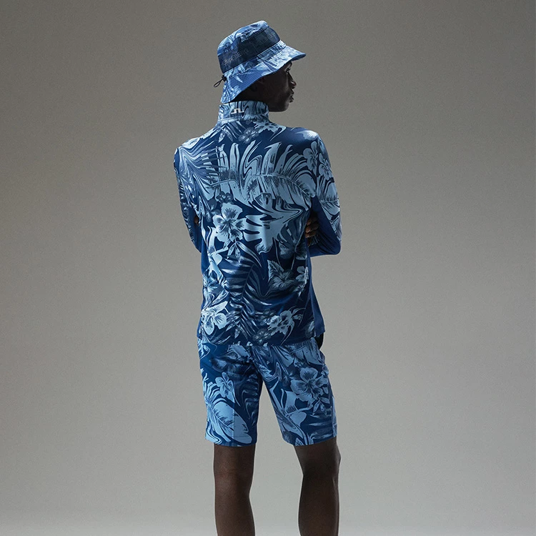 Jlindeberg J.Lindeberg Emanuel Print 1/4 Zip Golf Sweater 6 Jlindeberg J.Lindeberg Emanuel Print 1/4 Zip Golf Sweater - Image 6