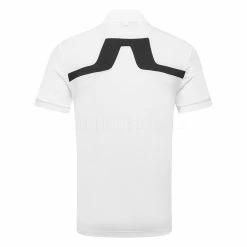 Jlindeberg J.Lindeberg KV Golf Polo Shirt -Golf Sweaters Sales J.Lindeberg KV Regular Fit Polo GMJT06620 0000 SHLIN130 White Black Back