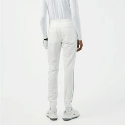 Jlindeberg J.Lindeberg Rick Cuff Jogger Golf Trouser -Golf Sweaters Sales J.Lindeberg SS22 Rick Golf Trouser White GMPA06302 0000 Code TRLIN026 34 W 32 Leg Model 2