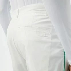 Jlindeberg J.Lindeberg Rick Cuff Jogger Golf Trouser -Golf Sweaters Sales J.Lindeberg SS22 Rick Golf Trouser White GMPA06302 0000 Code TRLIN026 34 W 32 Leg Model 3