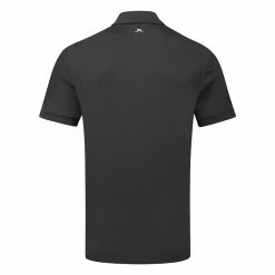 Jlindeberg J.Lindeberg Tour Tech Golf Polo Shirt -Golf Sweaters Sales J.Lindeberg SS22 Tour Tech Reg Fit Golf Polo GMJT06337 9999 Code SHLIN063 M Black White back