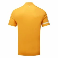 Jlindeberg J.Lindeberg Heath Golf Polo Shirt 5 Jlindeberg J.Lindeberg Heath Golf Polo Shirt -Golf Sweaters Sales J.Lindeberg SS23 Heath Regular Fit Polo GMJT07621 I040 SHLIN173 CitrusWhite Back