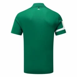 Jlindeberg J.Lindeberg Heath Golf Polo Shirt -Golf Sweaters Sales J.Lindeberg SS23 Heath Regular Fit Polo GMJT07621 M374 SHLIN177 Rain ForestWhite Back