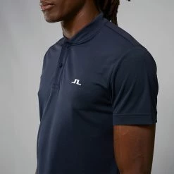 Jlindeberg J.Lindeberg Bode Golf Polo Shirt -Golf Sweaters Sales J.Lindeberg GMJT06478 6855 M Bode Regular Fit Polo SHLIN162 JL Navy Model 2