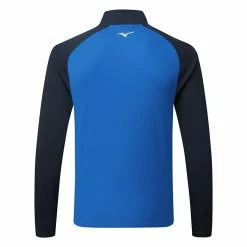 Mizuno Winter Breeze Bloc 1/4 Zip Golf Sweater 5 Mizuno Winter Breeze Bloc 1/4 Zip Golf Sweater -Golf Sweaters Sales Mizuno AW22 Winter Breeze Bloc 1 4 Zip 52GA2504 23 SWMIZ049 M Blue Navy Back