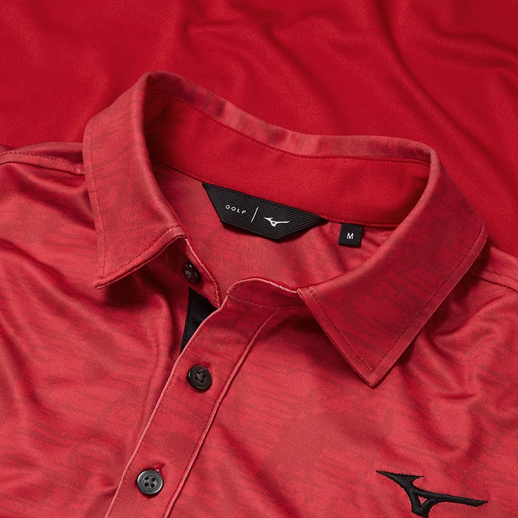 Mizuno Quick Dry Hazard ST Golf Polo Shirt 2 Mizuno Quick Dry Hazard ST Golf Polo Shirt - Image 2