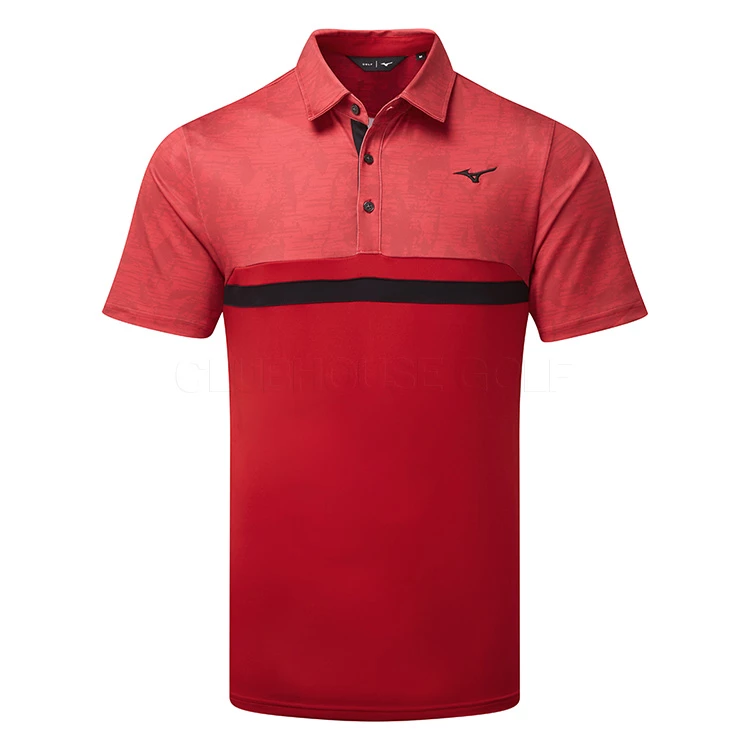 Mizuno Quick Dry Hazard ST Golf Polo Shirt 1 Mizuno Quick Dry Hazard ST Golf Polo Shirt