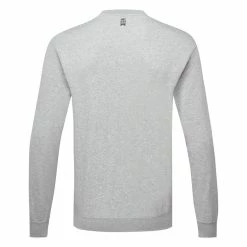 Nike Frank Crew Neck Golf Sweater -Golf Sweaters Sales Nike AW22 TW Graphic Crew Neck Sweater DN1961 063 SWNIK259 S Grey Heather White Back