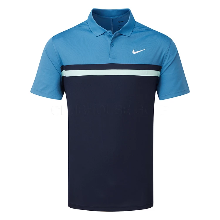 Nike Dry Victory Colourblock Golf Polo Shirt 1 Nike Dry Victory Colourblock Golf Polo Shirt