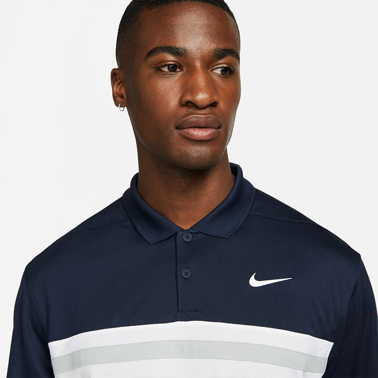 Nike Dry Victory Colourblock Golf Polo Shirt 5 Nike Dry Victory Colourblock Golf Polo Shirt - Image 5
