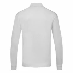 Nike Dry Victory Solid Long Sleeve Golf Polo Shirt 8 Nike Dry Victory Solid Long Sleeve Golf Polo Shirt -Golf Sweaters Sales Nike Golf AW22 Dri Fit Victory Solid Long Sleeve Shirt DN2344 077 SHNIK818 Light Smoke Grey White Back
