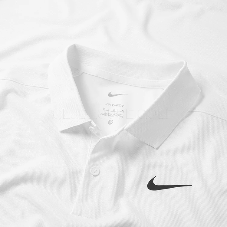 Nike Dry Victory Solid Long Sleeve Golf Polo Shirt 2 Nike Dry Victory Solid Long Sleeve Golf Polo Shirt - Image 2