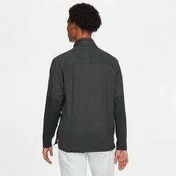 Nike Dry Vapor 1/2 Zip Golf Sweater 10 Nike Dry Vapor 1/2 Zip Golf Sweater -Golf Sweaters Sales Nike SS21 Dry Vapor 1 2 Zip Sweater CU9828 010 Code SWNIK230 Black Grey Model 2