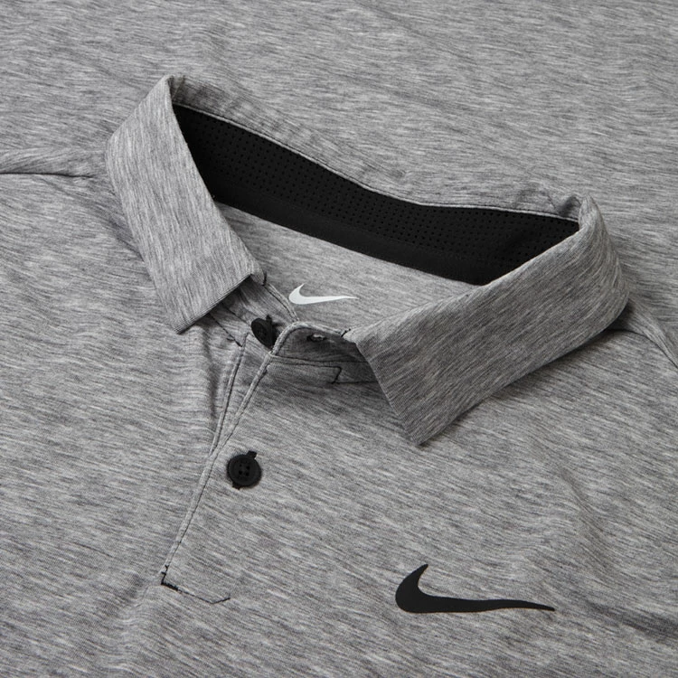 Nike Dry Tour Heather Golf Polo Shirt - Image 2