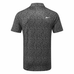 Nike Dry Tour Micro Camo Golf Polo Shirt -Golf Sweaters Sales Nike SS23 Dry Tour Micro Camo Polo DR5306 068 SHNIK848 S Iron Grey White Back