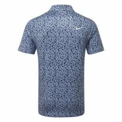 Nike Dry Tour Micro Camo Golf Polo Shirt -Golf Sweaters Sales Nike SS23 Dry Tour Micro Camo Polo DR5306 493 SHNIK849 S Ashen Slate White Back
