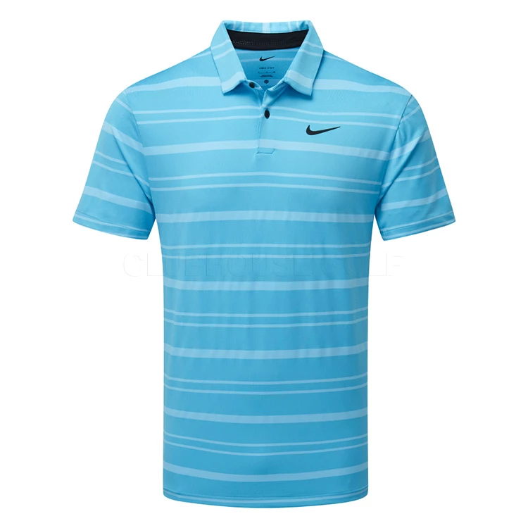 Nike Dry Tour Striped Golf Polo Shirt