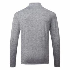 Nike Dry Victory Heather 1/2 Zip Golf Sweater 8 Nike Dry Victory Heather 1/2 Zip Golf Sweater -Golf Sweaters Sales Nike Victory Heather 1 2 Zip Golf Sweater Obsidian Black DH1261 451 SWNIK257 Back