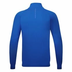 Oscarjacobson Oscar Jacobson Lexington 1/4 Zip Golf Sweater 5 Oscarjacobson Oscar Jacobson Lexington 1/4 Zip Golf Sweater -Golf Sweaters Sales Oscar Jacobson AW22 Lexington Midlayer OJTOP0099 SWOSC202 S Electric Back