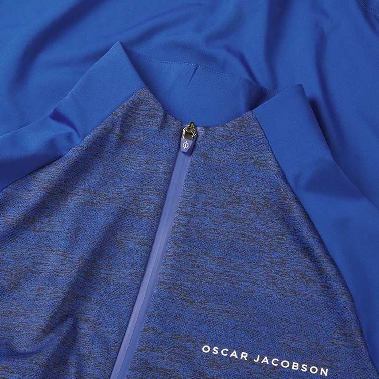 Oscarjacobson Oscar Jacobson Lexington 1/4 Zip Golf Sweater 2 Oscarjacobson Oscar Jacobson Lexington 1/4 Zip Golf Sweater - Image 2