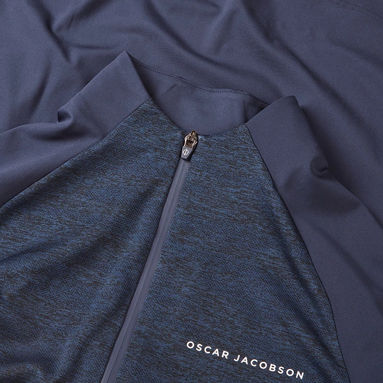 Oscarjacobson Oscar Jacobson Lexington 1/4 Zip Golf Sweater 2 Oscarjacobson Oscar Jacobson Lexington 1/4 Zip Golf Sweater - Image 2