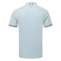 Oscarjacobson Oscar Jacobson Durham Tour Golf Polo Shirt -Golf Sweaters Sales Oscar Jacobson SS22 Durham Tour Polo Shirt OJTS0033 Code SHOSC184 M Cool Blue Navy Back
