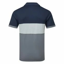 Puma Cloudspun Highway Golf Polo Shirt -Golf Sweaters Sales PUMA SS22 Cloudspun Highway Golf Polo Shirt Code 532972 02 SHPUM576 M Navy Blazer Quiet Shade back