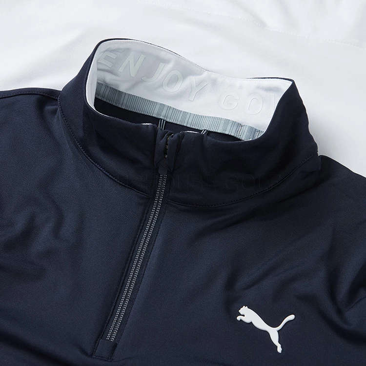 Puma Gamer Colour Block 1/4 Zip Golf Popover 2 Puma Gamer Colour Block 1/4 Zip Golf Popover - Image 2