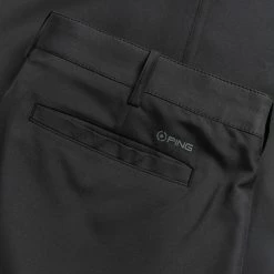 Ping Bradley Golf Trouser -Golf Sweaters Sales Ping SS18 Bradley Slim Leg Trouser Black P03315 060 Code TRPIN077 34 W 31 Leg detail