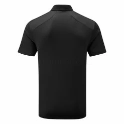 Ping Lindum Golf Polo Shirt -Golf Sweaters Sales Ping SS22 Lindum Polo Shirt P03464 060 Code SHPIN312 M Black Back