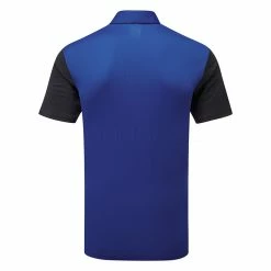 Ping Malvern Golf Polo Shirt 5 Ping Malvern Golf Polo Shirt -Golf Sweaters Sales Ping SS22 Malvern Polo Shirt P03525 BSNA Code SHPIN305 M Blue Surf ccNavy Back