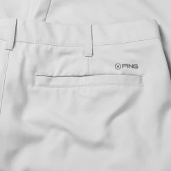Ping Bradley Golf Trouser 5 Ping Bradley Golf Trouser -Golf Sweaters Sales Ping SS23 Bradley Slim Fit Trousers Pearl Grey P03315 PG45 TRPIN101 Detail