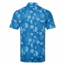 Ping Jay Golf Polo Shirt -Golf Sweaters Sales Ping SS23 Jay Polo Shirt P03573 767 SHPIN335 Danube Back