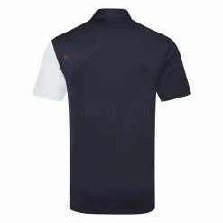 Ping Mack Golf Polo Shirt 5 Ping Mack Golf Polo Shirt -Golf Sweaters Sales Ping SS23 Mack Polo Shirt P03576 W275 SHPIN343 White Navy Multi Back