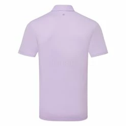 Ping Mr Ping Golf Polo Shirt -Golf Sweaters Sales Ping SS23 Mr.Ping Polo Shirt P03569 700 SHPIN346 Cool Lilac Back
