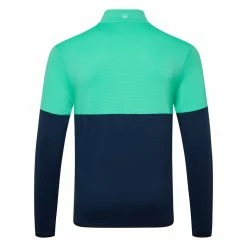 Ping Nexus 1/2 Zip Golf Sweater -Golf Sweaters Sales Ping SS23 Nexus 1 4 Zip Sweater P03578 OBA SWPIN174 Oxford Blue Aquarius Back