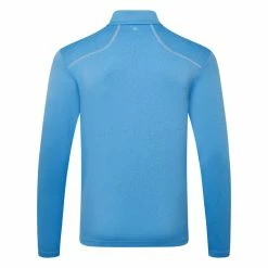 Ping Ramsey 1/2 Zip Golf Sweater -Golf Sweaters Sales Ping SS23 Ramsey 1 4 Zip Sweater P03356 BLU SWPIN175 Infinity Blue Marl Back