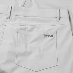 Ping Tour Golf Trouser -Golf Sweaters Sales Ping SS23 Tour Performance Trousers Pearl Grey P03582 PG45 TRPIN102 Detail