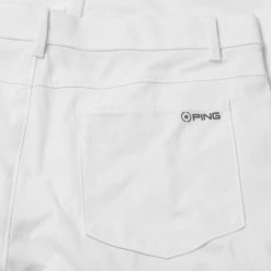 Ping Tour Golf Trouser -Golf Sweaters Sales Ping SS23 Tour Performance Trousers White P03582 002 TRPIN105 Detail