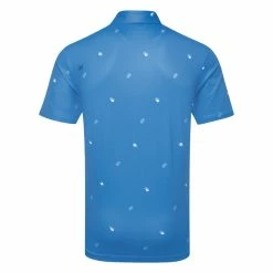 Ping Two Tone Golf Polo Shirt 5 Ping Two Tone Golf Polo Shirt -Golf Sweaters Sales Ping SS23 Two Tone Polo Shirt P03571 DEB SHPIN349 Danube Infinity Blue Multi Back