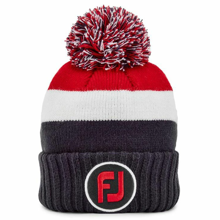FootJoy FJ Pom Pom Golf Beanie 1 FootJoy FJ Pom Pom Golf Beanie