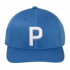 Puma P 110 Snapback Golf Cap 6 Puma P 110 Snapback Golf Cap -Golf Sweaters Sales Puma P 110 Snapback Cap Bright Cobalt Bright White 3
