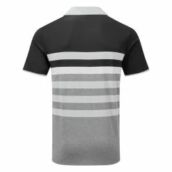 Puma MATTR One Way Golf Polo Shirt 8 Puma MATTR One Way Golf Polo Shirt -Golf Sweaters Sales Puma SS22 MATTR One Way Golf Polo Shirt Black High Rise 599115 20 SHPUM583 back