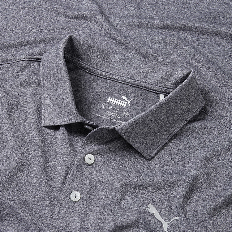 Puma Performance Heather Golf Polo Shirt 2 Puma Performance Heather Golf Polo Shirt - Image 2