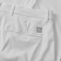 Puma Jackpot 2.0 Tailored Golf Pants -Golf Sweaters Sales Puma SS21 Tailored Jackpot 2.0 Trouser 599244 02 Code TRPUM150 Bright White detail