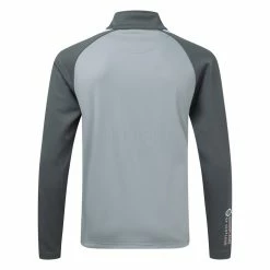 Sunderland Aspen Mid Layer Golf Top 5 Sunderland Aspen Mid Layer Golf Top -Golf Sweaters Sales Sunderland Silver SUNMM39 ASP back