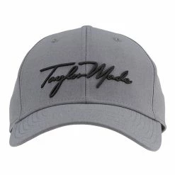 TaylorMade Script Seeker Golf Cap -Golf Sweaters Sales TaylorMade 2023 Script Seeker Cap Charcoal 3