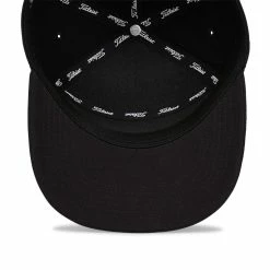 Titleist Oceanside Wool Golf Cap 7 Titleist Oceanside Wool Golf Cap -Golf Sweaters Sales Titleist Oceanside Wool Golf Cap Black White 4