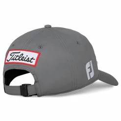 Titleist Tour Performance Golf Cap -Golf Sweaters Sales Titleist Tour Performance Golf Cap Grey White 3