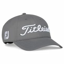 Titleist Tour Performance Golf Cap -Golf Sweaters Sales Titleist Tour Performance Golf Cap Grey White 4